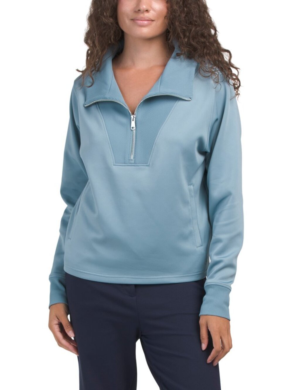 🔥 Greyson Wren Quarter-Zip Jacket Agave NWT Size M 🔥